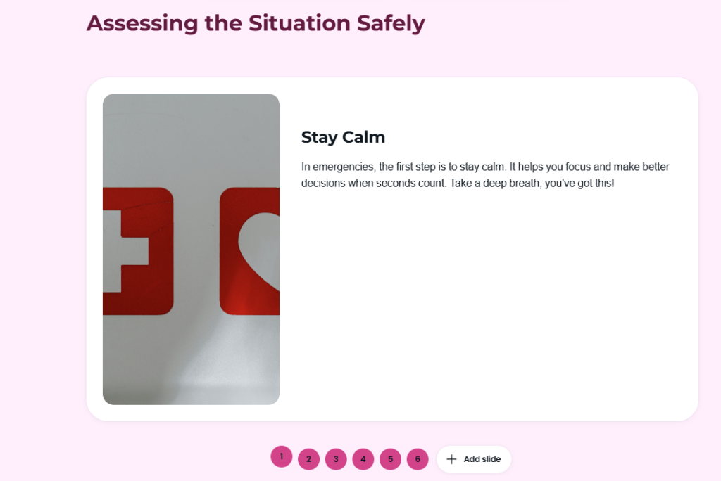 Image of flashcards being used within an Arlo elearning course