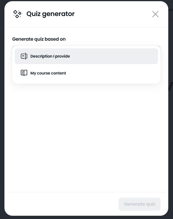 Image of Arlo's interactive quiz feature